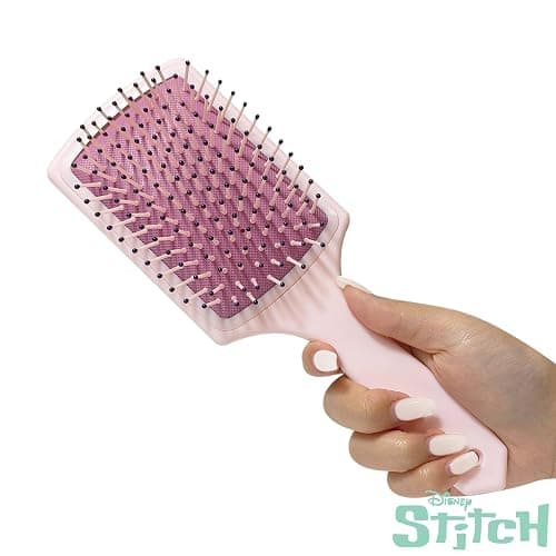 LUV HER Kids Disney Hair Brush & Spa Headband Set for Girls - Features Angel from Lilo and Stitch - Fun Grooming Kit for Detangling Styling - Soft & Stretchy One Size, Ages 3+ thumbnail 5