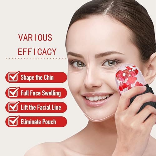 ice face roller, ice mold for face and Eyes, Reusable Massage Silicone Beauty Tool, Naturally Conditioning And Skin Care, De-Puff Eye Bags, Reduce Migraine Pain (Black) thumbnail 6