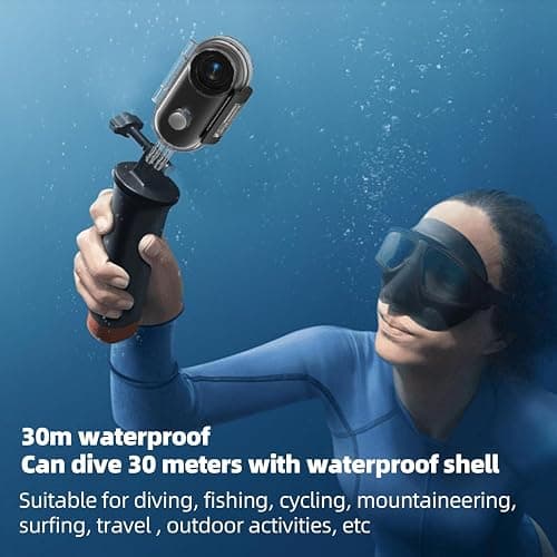 64GB FHD 1080P Mini Body Camera, Wearable Action Body Cam, Thumb Size Hands Free Recording Body Worn Camera, Premium Portable Camcorder Mount Anywhere for Pet Walking, Work, Travel with WiFi (Black) - Black thumbnail 8