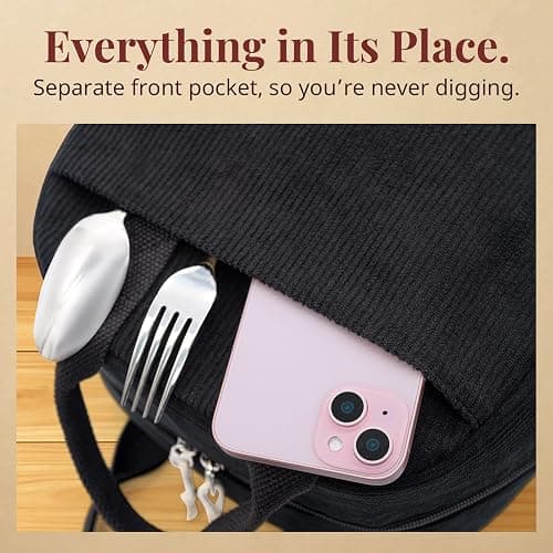 LOVELYWIND Lunch Box for Women Cute Lunch Bags for Women Lunch Tote Bags Reusable Insulated Lunch Box Large Capacity Reusable Insulated Cooler for Work or Travel Gifts or Beach thumbnail 6