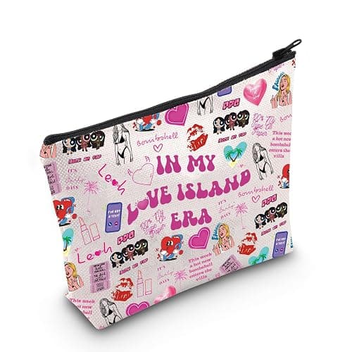 WCGXKO Reality TV Show Inspired Makeup Bag Love Variety Show Gift for Reality TV Show Fans (Love Bag) - Image 1