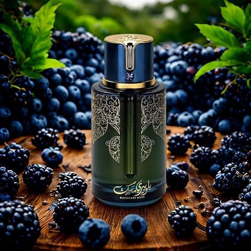 BlueBerry Musk Unisex Perfume, Long Lasting Cologne for Men and Women 3.4 Fl. Oz. Eau de Parfum Natural Spray thumbnail 5