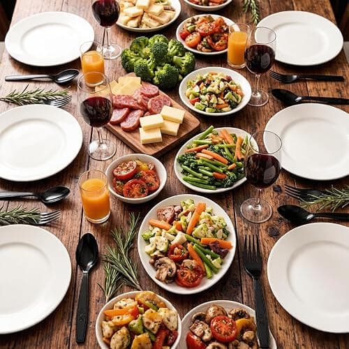MOACOCK 200 Count Black Plastic Silverware, Heavy Weight Plastic Forks Spoons, Disposable Utensils Cutlery Set for Wedding Party Supplies Everyday Use thumbnail 6