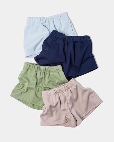 Kamo Fitness CozyTec Sweat Shorts Women High Waisted Lounge Comfy Casual Cotton Shorts with Pockets thumbnail 6
