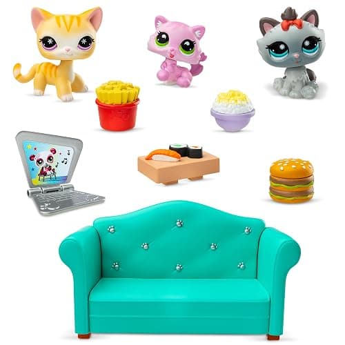 Littlest Pet Shop - Diner Dash Play Pack, Gen 7 Authentic LPS Bobble Head Toy Figure, Collectible Toy Animal, Ages 4+ - Amazon Exclusive thumbnail 4