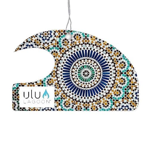 ulu LAGOON Coconut Surf Wax Scent Mini Wave Air Freshener (Marrakesh) - Image 1