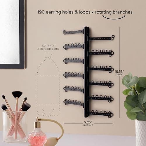 Jewelry Organizer Hanging Wall Mount thumbnail 3