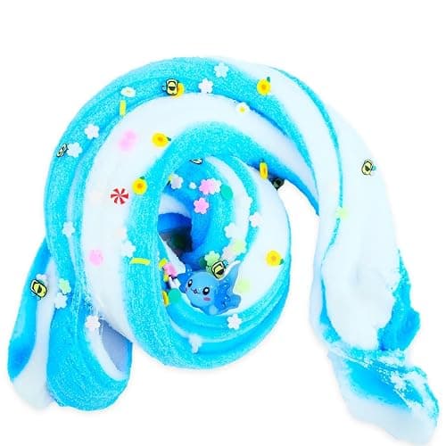 9 Pack Axolotl Slime Kit, with 3 Jelly Cube Crunchy Slime 3 Cloud Slime 3 Butter Slime, for Girls and Boys Party Favors, Stress Relief Toy for Kids, School Education thumbnail 2