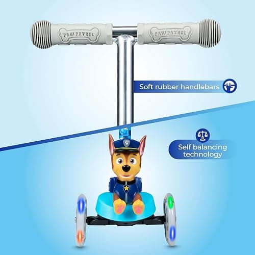 Kick Scooter for Kids, 3 Wheel Self Balancing, Light Up LED Wheels thumbnail 4