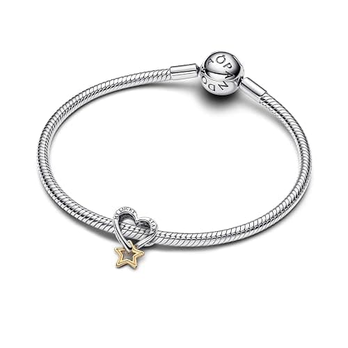 Pandora Sterling silver and 14k gold-plated unique metal blend 763513C00 Pendant thumbnail 3