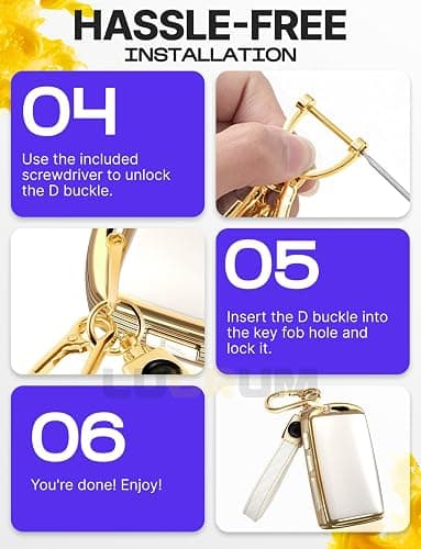 Lucrum Compatible with Mazda Key Fob Cover & Leather Keychain - TPU Case for 3, 6, CX-5 CX-9 CX-30 CX-50 CX-70 (2019-2025) thumbnail 7