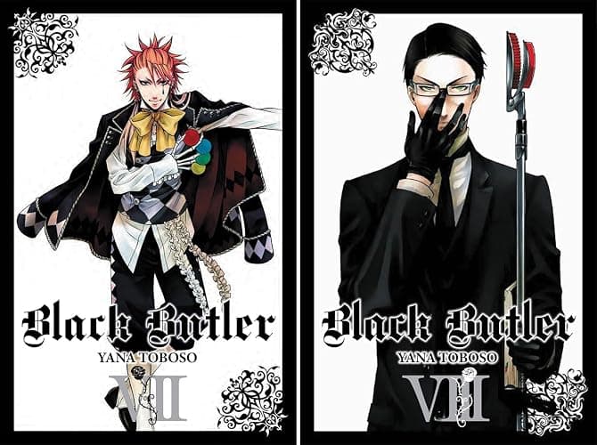 Black Butler Manga Set Vol 1-10 by Yana Toboso + 5 Kokuyo Campus Notebooks of Spy x Family Limited Edition thumbnail 5
