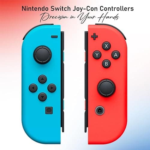 Nintendo Switch with Neon Blue and Neon Red Joy‑Con V2 (Red & Blue Switch) thumbnail 7