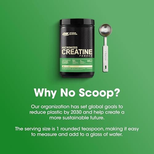 Optimum Nutrition Micronized Creatine Monohydrate Powder, Unflavored, 120 Servings, 600 Grams (Packaging May Vary) thumbnail 6