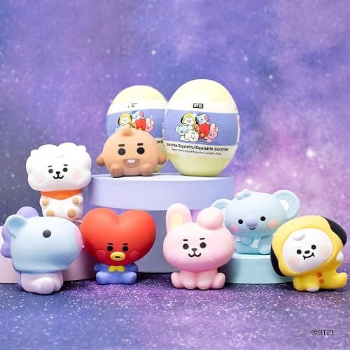 Hamee LINE Friends BT21 (Baby) [Surprise Capsule Series] Cute Water Filled Squishy Toy [Birthday Gift Bags, Party Favors, Gift Basket Filler, Stress Relief Toys] - 1 Pc. (Mystery - Blind Capsule) thumbnail 6