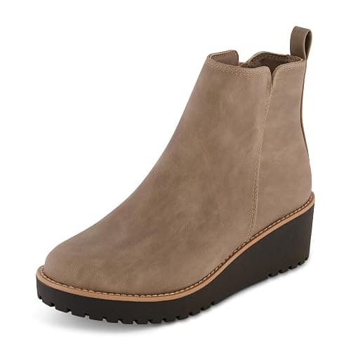 CUSHIONAIRE Women's Ilena wedge boot +Memory Foam, Wide Widths Available - Image 1