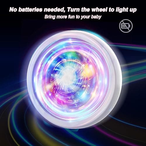 WETIFY Colorful Lighting Baby Balance Bike Toys for 1 Year Old Girl Gifts, 10-36 Month Toddler Balance Bike, No Pedal 4 Silence Wheels & Soft Seat First Bike, One Year Old Girl Birthday Gifts thumbnail 4