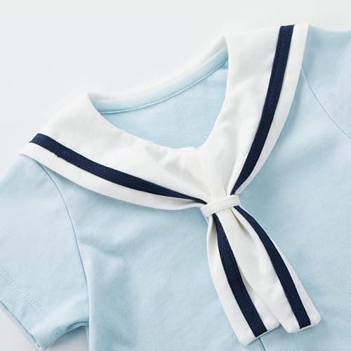 pureborn Baby Boys Girls Nautical Romper One-Piece Beach Outfit Summer Clothes 0-24 Months thumbnail 3
