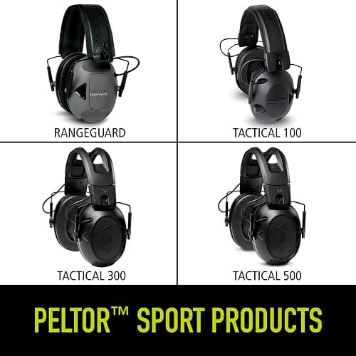 Peltor Sport Tactical 100 Electronic Hearing Protector, Ear Protection, NRR 22 dB, Ideal for the Range, Shooting and Hunting, TAC100-OTH thumbnail 11