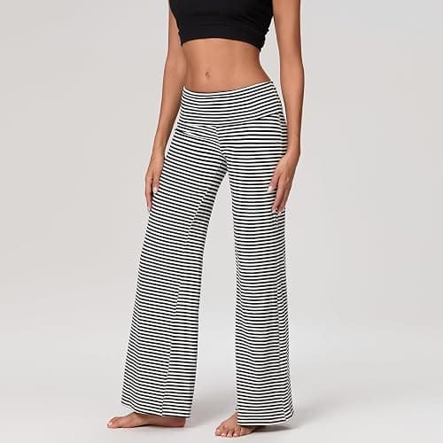 Keliholiyu Fold Over Leggings Women Y2K Lounge Yoga Sweatpants thumbnail 3