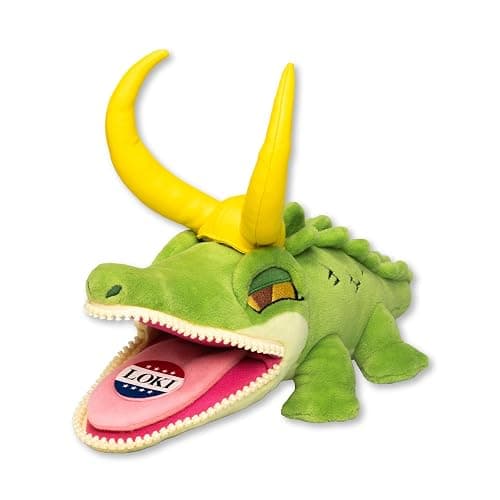 QMx Quantum Mechanix - Marvel - Alligator Loki Zippermouth Plush thumbnail 8