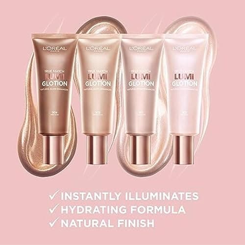 L'Oreal Paris Makeup True Match Lumi Glotion, Natural Glow Enhancer, Illuminator Highlighter, Bronzing Drops For a Sun-Kissed Glow, 903 Medium thumbnail 5