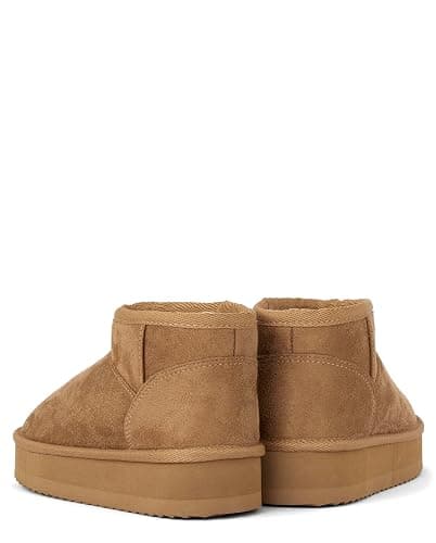 The Children's Place girls Girls Mini Ankle Platform Boot, Faux-fur Lined thumbnail 4