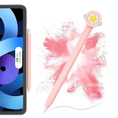 Silicone Case Compatible with Apple Pencil 2nd Generation, Pro - Cute Protective Cover Compatible with Apple Pen 2, Pencil Sleeve for ipad Pencil 2nd Gen, Shockproof Skin Accessories for iPad Pen - Image 1