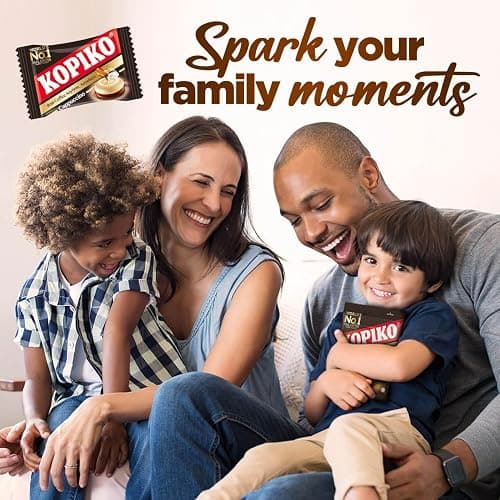 Kopiko Cappuccino Candy – Hard Candy from Indonesia (2-Pack 4.23oz) | Bold-tasty candy with real coffee extract – Satisfying boost for on-the-go energy – 4.23 oz each thumbnail 7