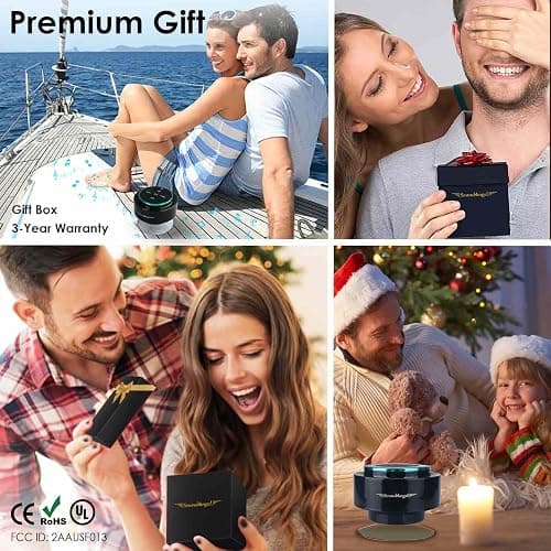 XLeader, Upgraded, Pro Shower Speaker, Certified IPX7 Waterproof Bluetooth Speaker with Suction Cup, Hook Clip, Built-in Mic, Crystal Sound&Rich Bass, up to 12H Playtime, Ideal Gifts - SoundAngel Mate thumbnail 5