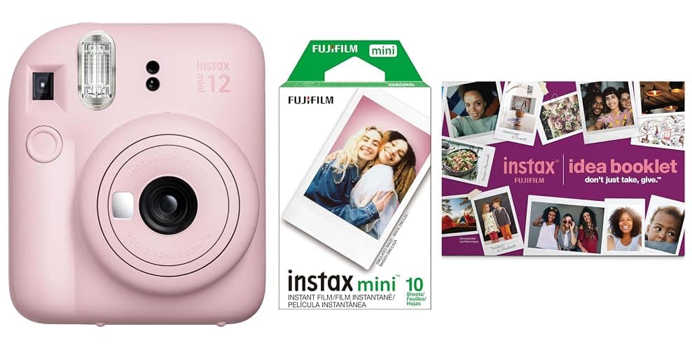 FUJIFILM INSTAX MINI 12 Pink Bundle 2025 - Image 1
