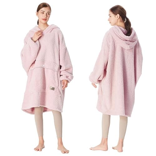 Catalonia Oversized Blanket Hoodie Sweatshirt, Wearable Lounging Fleece Pullover, Gift for Adults Women Men Kids Wife thumbnail 7