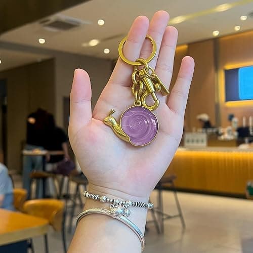ZACAGO Fruit Bag Charm Key Chain Accessory Purse Charm Gifts for Women thumbnail 2