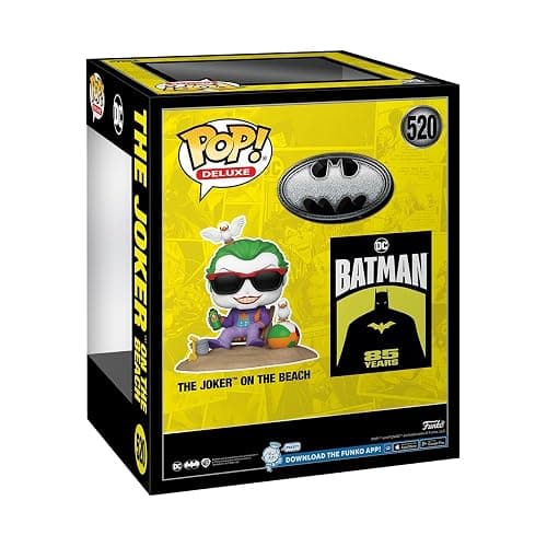 Funko Pop Deluxe: Batman's 85th Anniversary - The Joker on The Beach - Collectable Vinyl Figure - Gift Idea - Official Merchandise - Toys for Kids & Adults - Superheroes Fans thumbnail 3