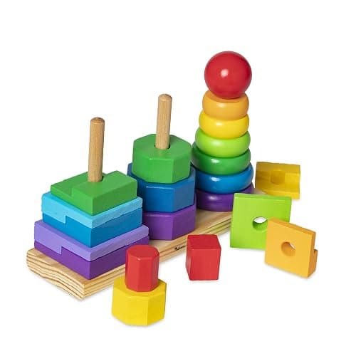 Geometric Stacker by Melissa & Doug thumbnail 4