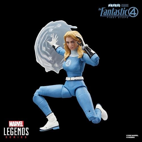 Marvel Legends Series Marvel's Invisible Woman, The Fantastic Four: First Steps Sue Storm Movie Collectible 6 Inch Action Figure Toy thumbnail 5