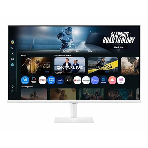 Samsung 32” Smart Monitor M7 (M70F) 4K UHD Display, Samsung Vision AI, Smart TV Apps, Gaming Hub, USB-C, HDMI and USB-A, White, LS32FM703UNXZA, 2025 thumbnail 13