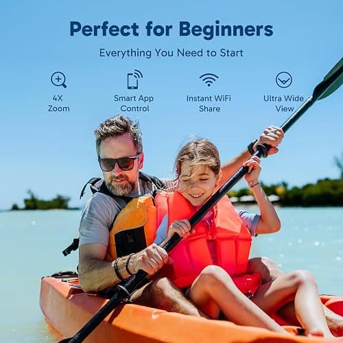 AKASO EK7000 4K30FPS 20MP WiFi Action Camera with EIS Ultra HD 131FT Waterproof Underwater Camera Remote Control 4X Zoom Support External Microphone Blue thumbnail 6