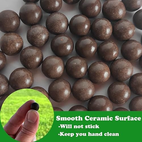 Timbocca Slingshot Ammo 3/8 Inch, 5500g Biodegradable Clay Sling Shot Ammo Ball 9mm - 10mm for Hunting and Target Practice 5000pcs thumbnail 5