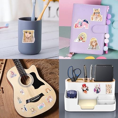 LTZSTONE Cartoon My Dress-Up Darling 55pcs Stickers for Water Bottles,Vinyl Waterproof Durable Laptop Sticker(XSGYRAHFX) thumbnail 9