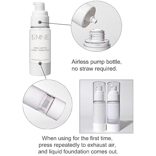 IS'MINE White Liquid Foundation Makeup, 1.05 Fl Oz, 041 | Matte Flawless Finish, Vegan, Cruelty-Free thumbnail 6
