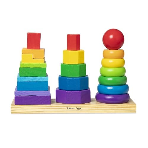 Geometric Stacker by Melissa & Doug - Image 1