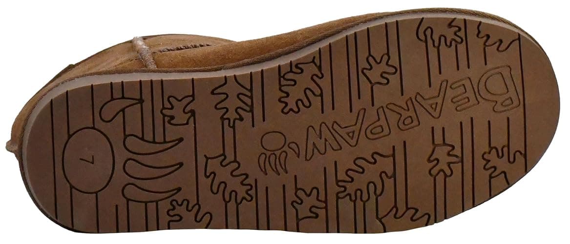 BEARPAW Emma Short Women's Classic Winter Slip On Boots, Lightweight Suede Boots, Multiple Colors thumbnail 7
