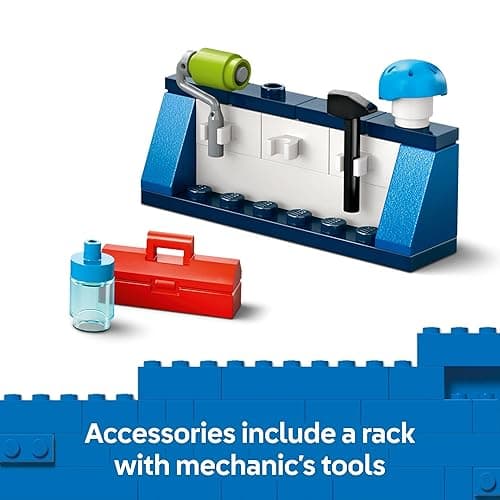 LEGO City No Limits: Race Car Ramp Track Toy - Building Toy for Kids, Boys and Girls, Ages 6+ - Soap Box Car Ramp for Racing with 2 Cars, 4 Minifigures, and Buildable Ramp - Gift Idea - 60460 thumbnail 5