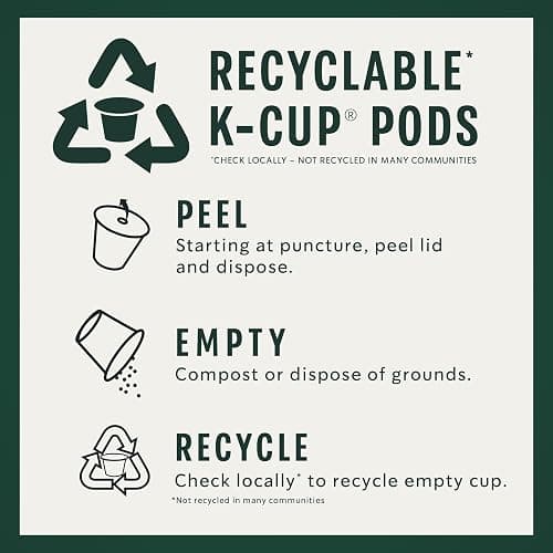 Starbucks K-Cup Coffee Pods, Flavored Hot or Iced Coffee, Caramel, 22 Keurig Pods thumbnail 5