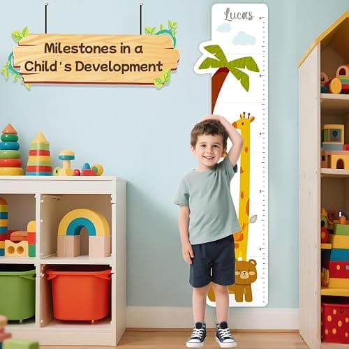 Personalized Wooden Castle Growth Chart Ruler,Custom Kids Height Measurement Ruler,Height Measurement Children,Nursery Wall Decor Baby Room thumbnail 2