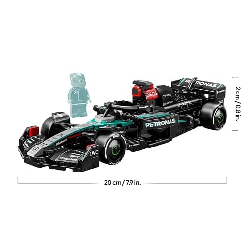LEGO Speed Champions Mercedes-AMG F1 W15 Rennauto - Spielzeug mit Formel 1 Minifigur - Modell Auto zum Sammeln und Bauen - Geschenk für Jungen & Mädchen ab 10 Jahren oder Erwachsene Fans 77244 thumbnail 3