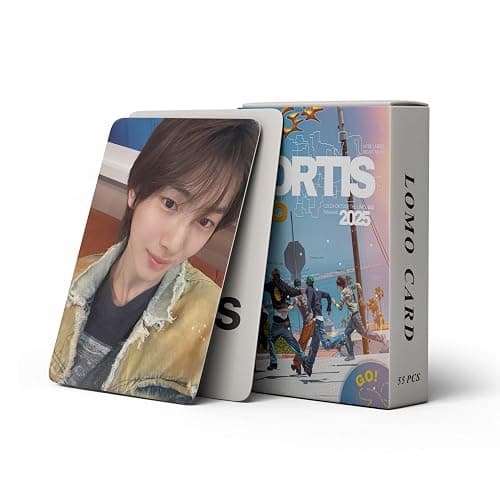 sunlelekz CORTIS GO! 2025 Laser Lomo Cards - 55PCS Photocards (MARTIN & Group Versions) for CORTIS Fans - Image 1