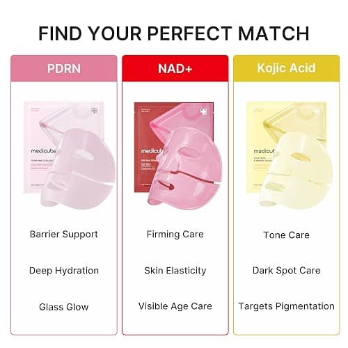 medicube Jelly Gel Mask with Firming NAD EGF | Overnight Face Mask - Korean Skincare, 28g x 4ea thumbnail 6