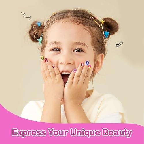 Kids Spa Kit for Girls, Foot Spa Day Kit for Girls, Girl Stuff for Manicures Pedicure, Nail Art Salon Kit Christmas Birthday Gift for 6 7 8 9 10-12 Years Old Girl thumbnail 6